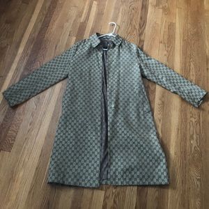 Women’s Gucci monogram trench coat
